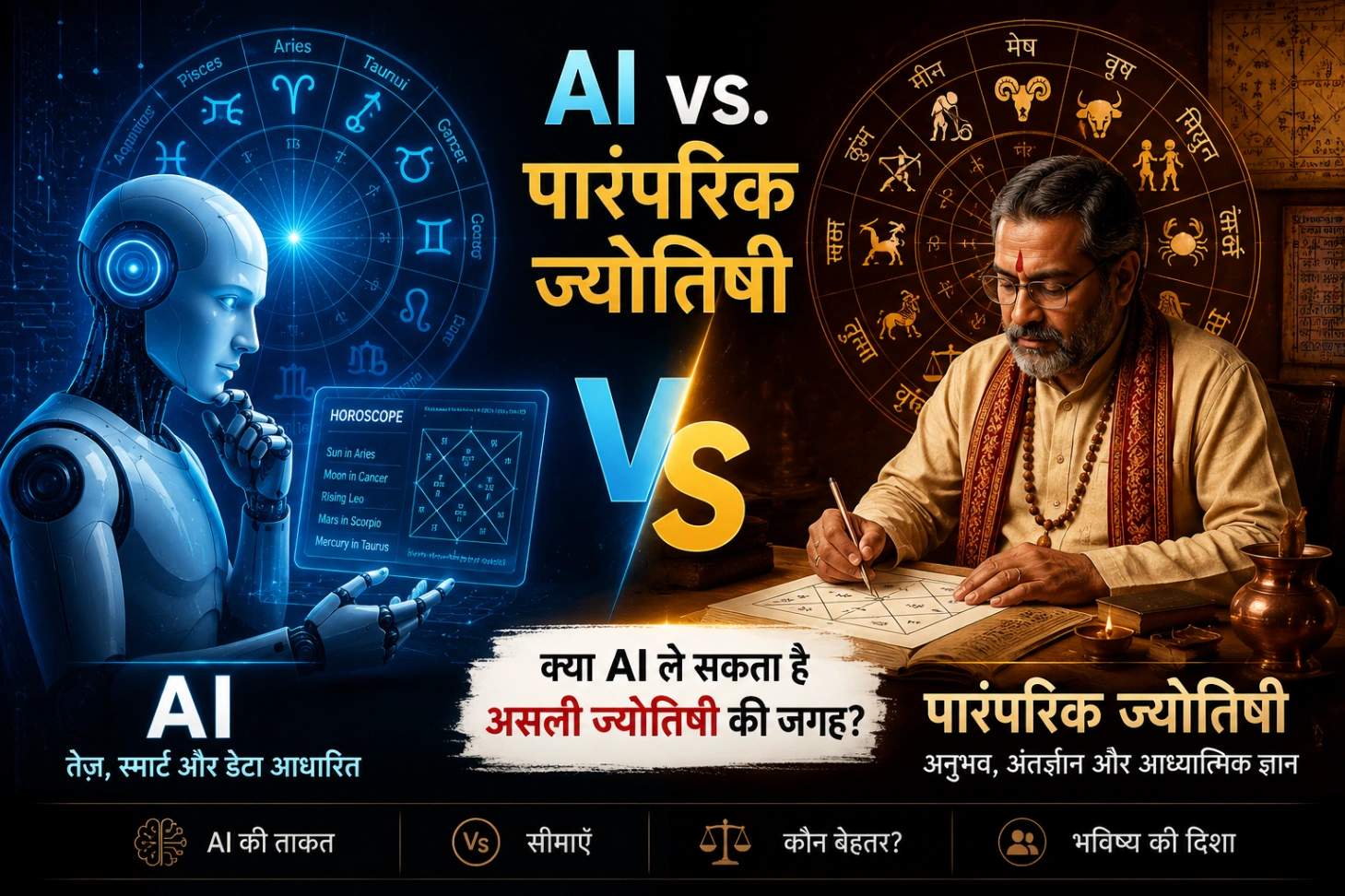 AI vs. Traditional Astrologer