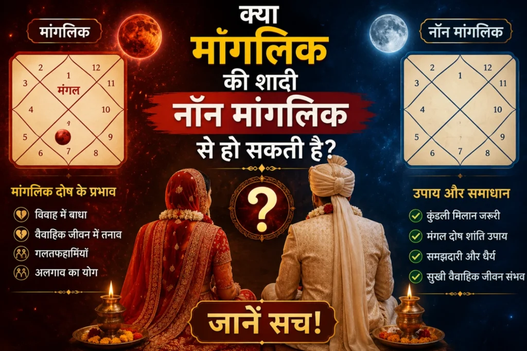 Kya Manglik Ki Shadi Non Manglik Se Ho Sakti Hai