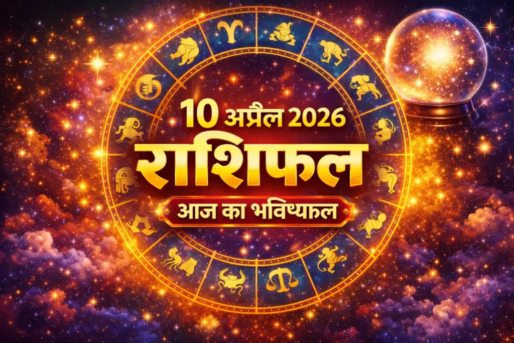 10 April 2026 Rashifal Aaj Ka Horoscope in Hindi