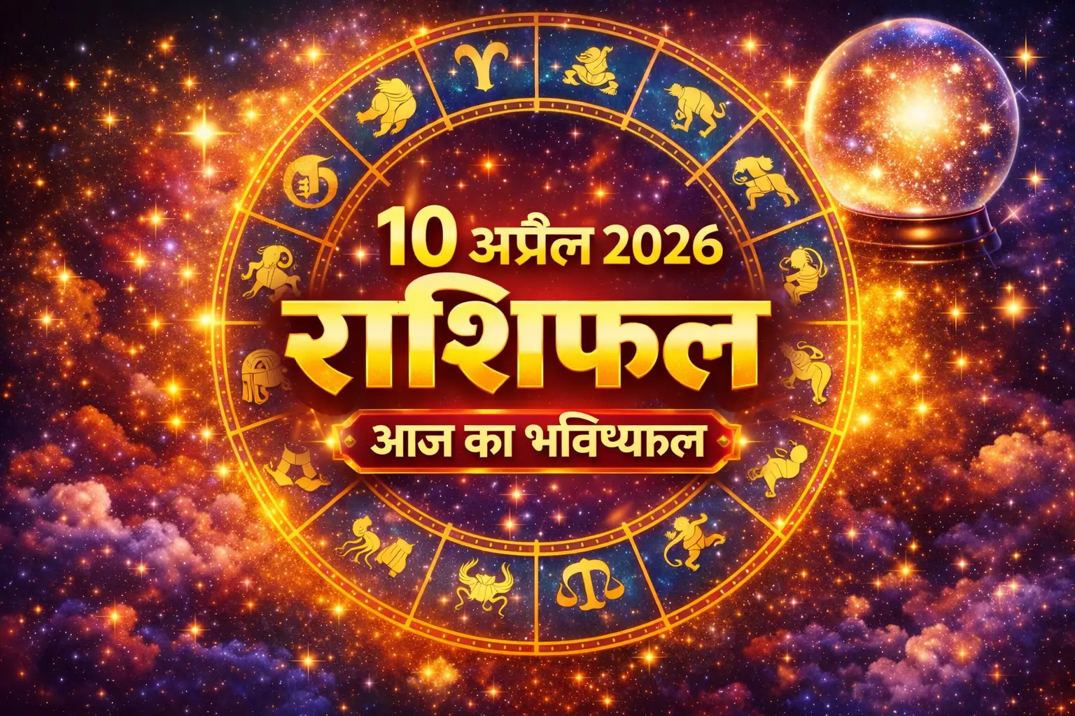 10 April 2026 Rashifal Aaj Ka Horoscope in Hindi