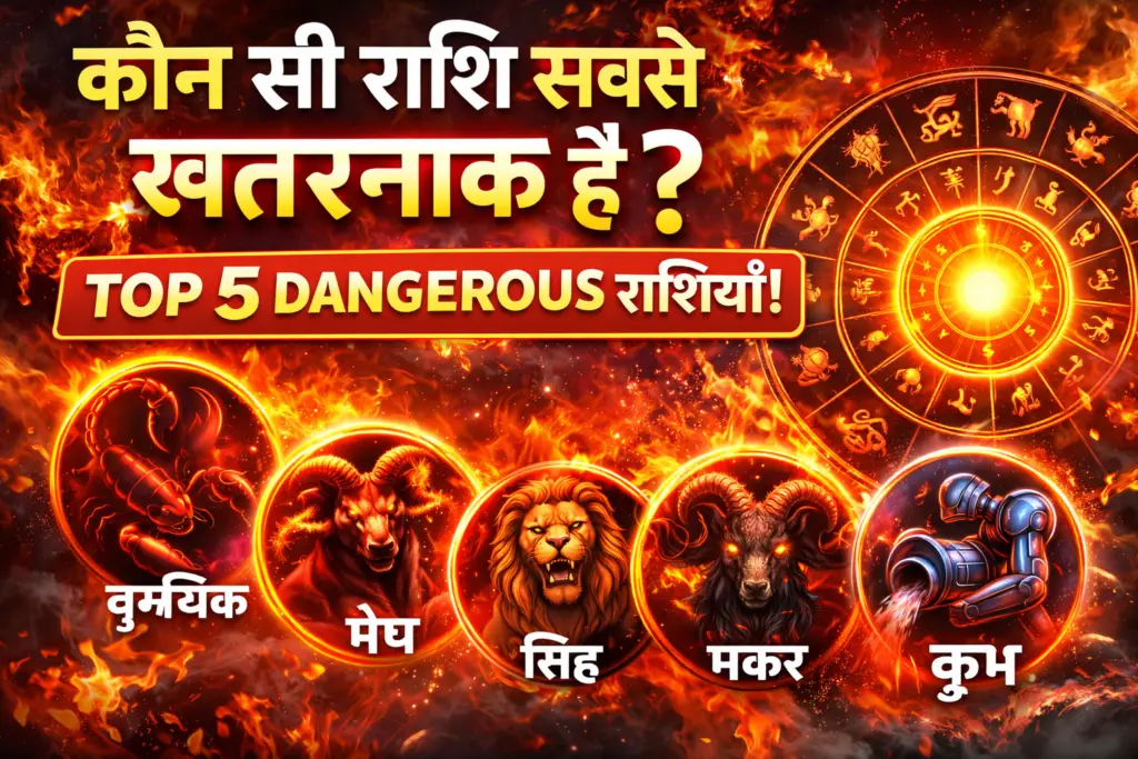 Kaun Si Rashi Sabse Dangerous Hai – Top 5 Dangerous Rashiyan