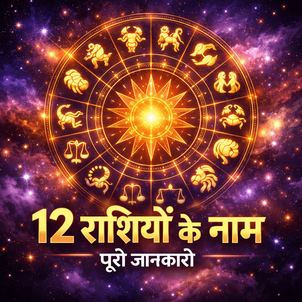 12 राशियों के नाम और उनका स्वभाव हिंदी में