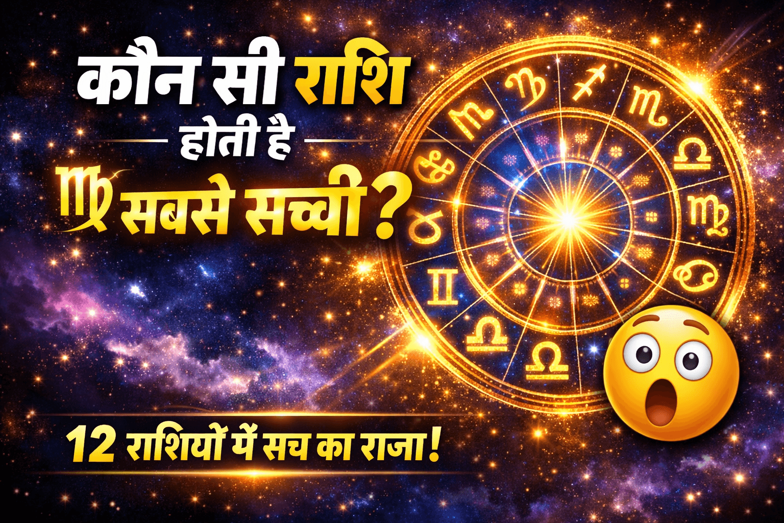कौन सी राशि होती है सबसे सच्ची, 12 राशियों में सबसे ईमानदार राशि