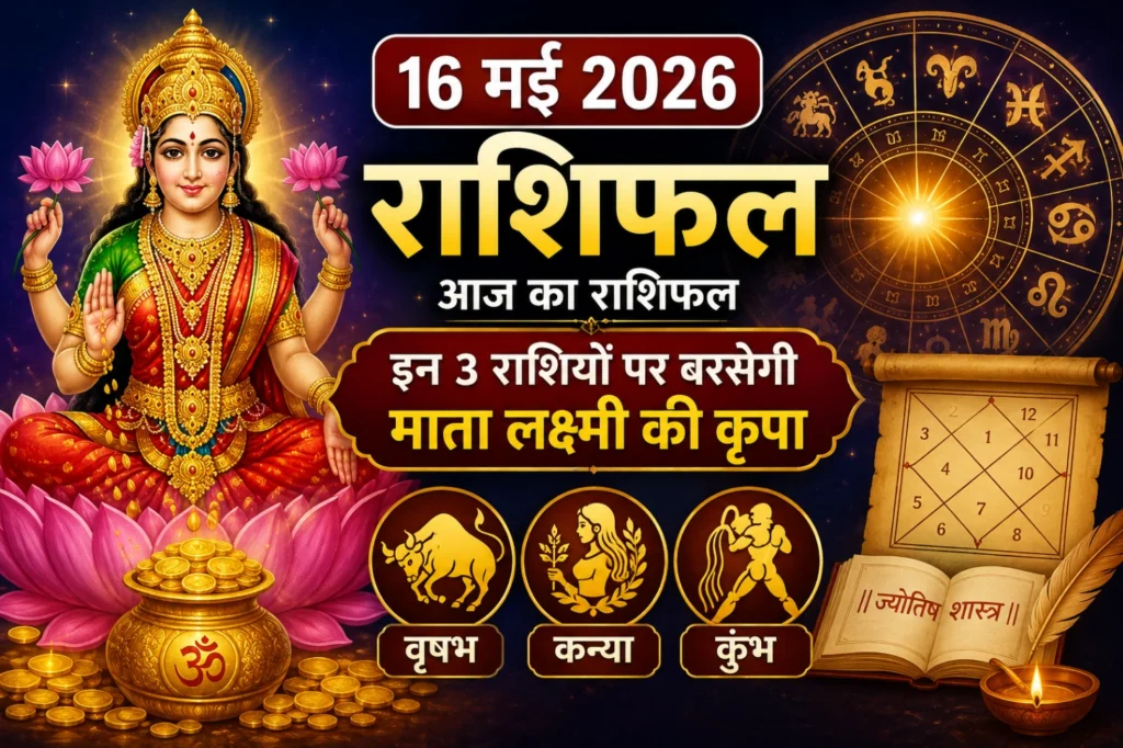 16 मई 2026 राशिफल हिंदी में