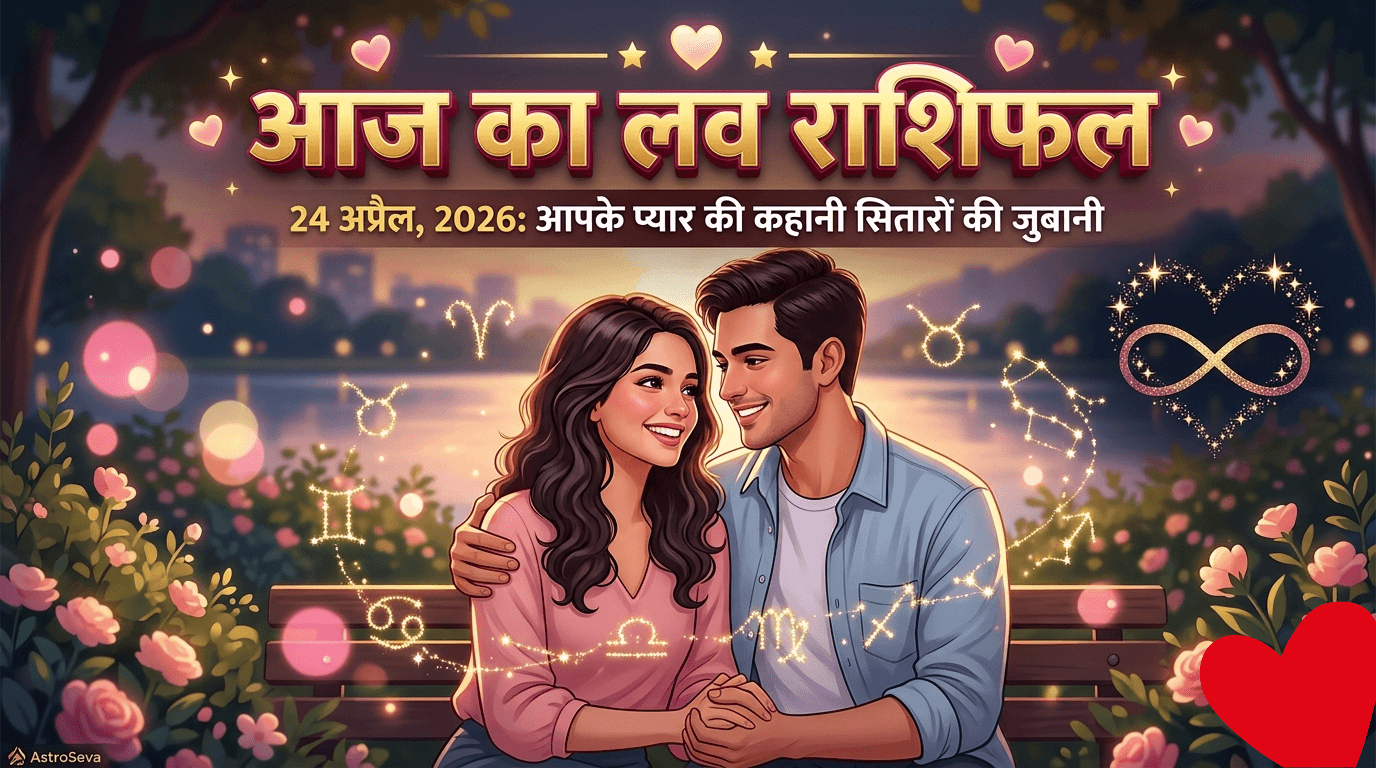 आज का प्रेम राशिफल: दिल, रिश्ते और नए संकेत