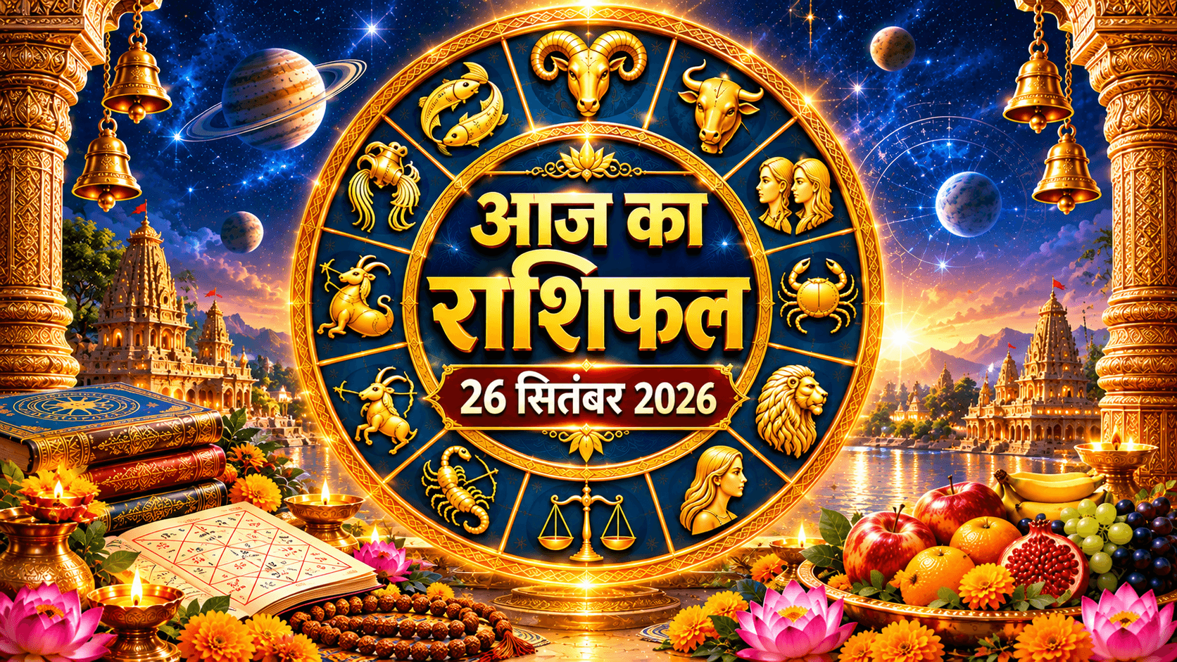 आज का राशिफल 26 सितंबर 2026