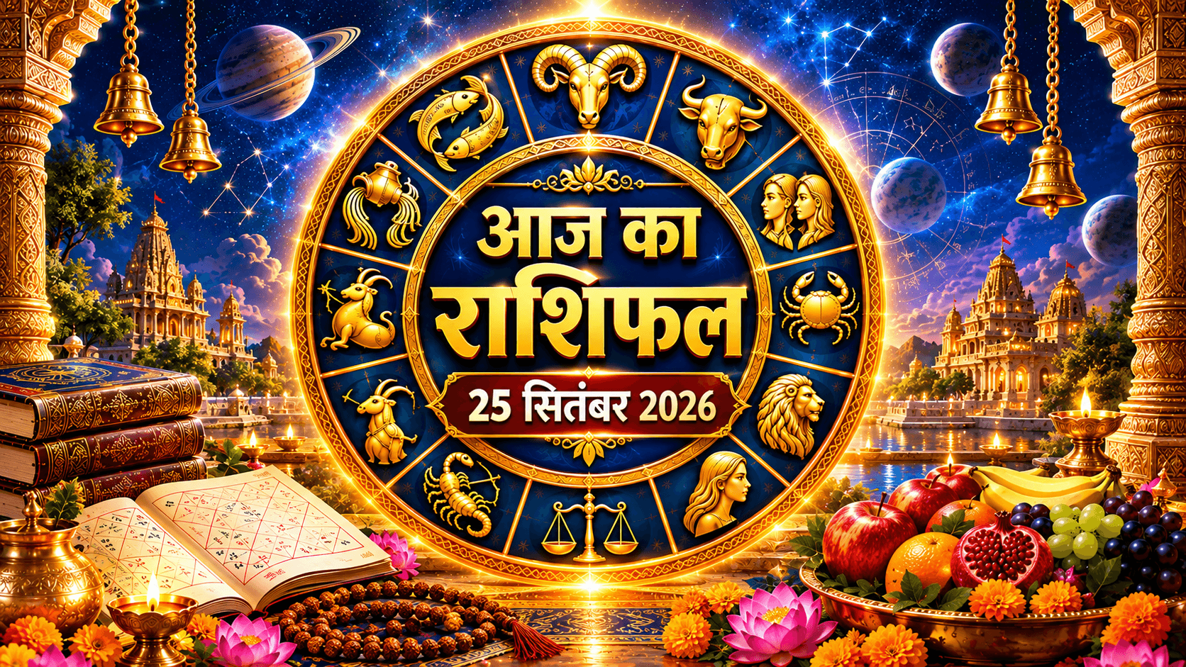 आज का राशिफल 25 सितंबर 2026