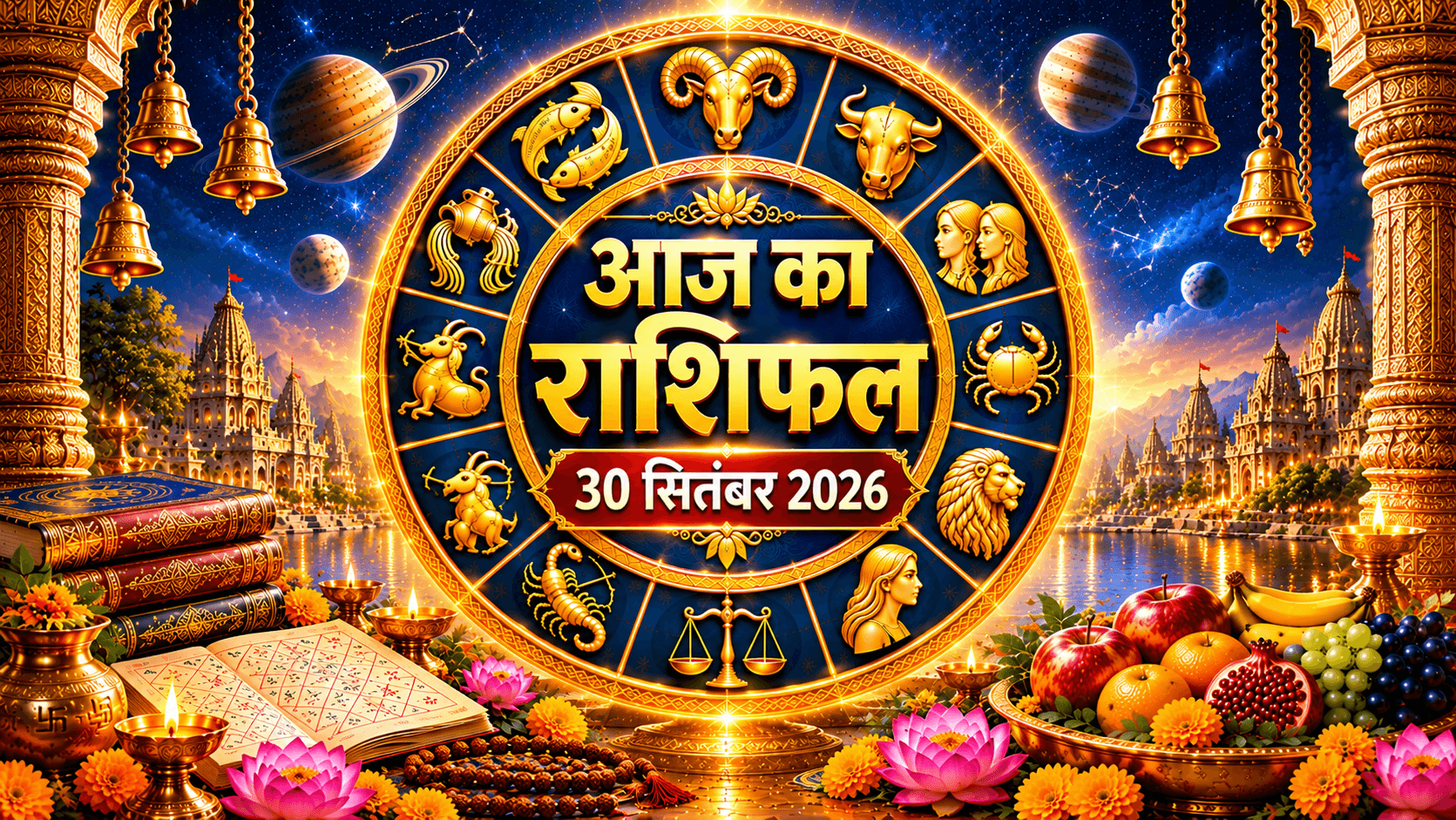 आज का राशिफल 30 सितंबर 2026