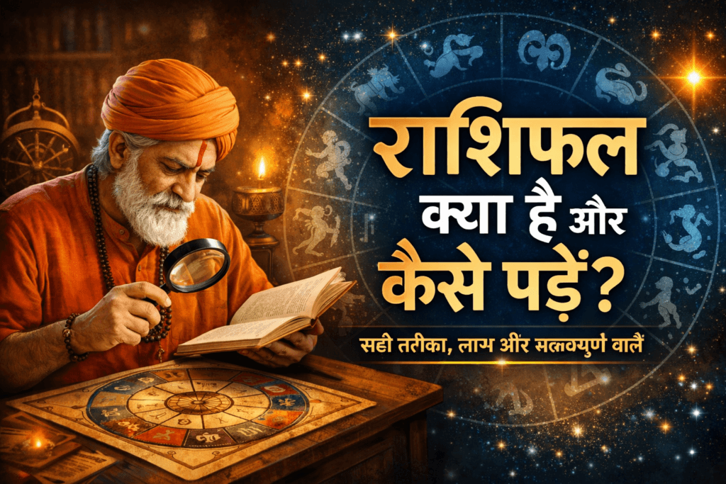राशिफल क्या है और कैसे पढ़ें ज्योतिष गाइड इमेज