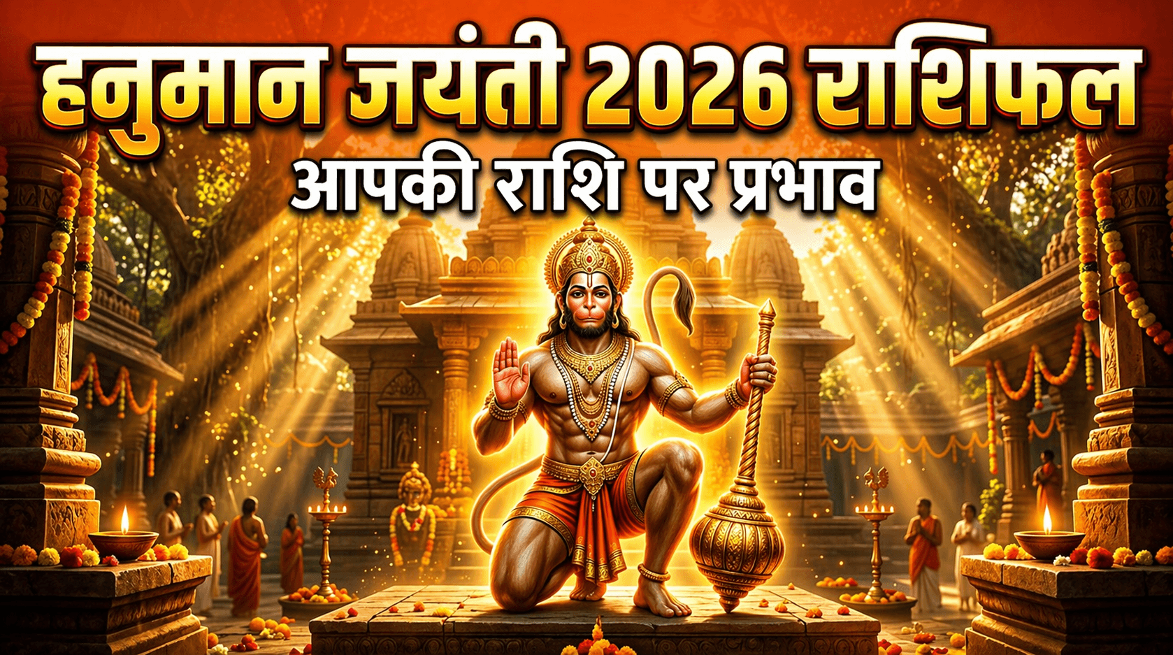 हनुमान जयंती 2026 राशिफल: जानें 12 राशियों पर बजरंगबली की कृपा, शुभ उपाय और फल