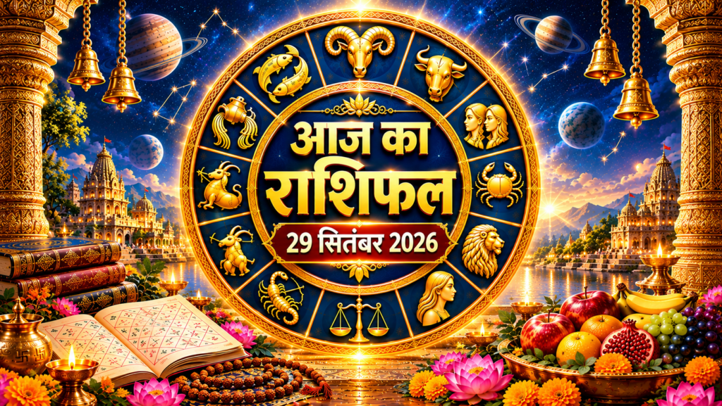 आज का राशिफल 29 सितंबर 2026