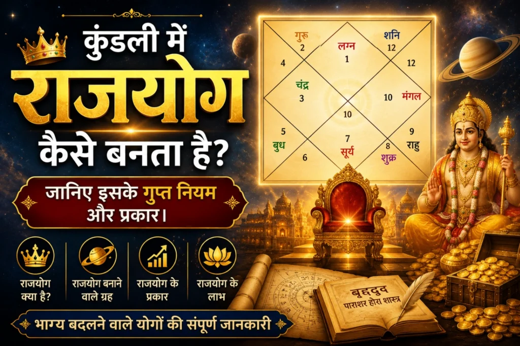 Kundali Mein Rajyog Kaise Banta Hai
