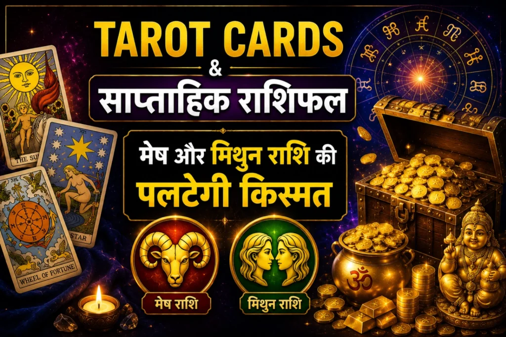 टैरो कार्ड्स और साप्ताहिक राशिफल मेष और मिथुन राशि का करियर और धन लाभ भाग्यफल एस्ट्रोराशिहब