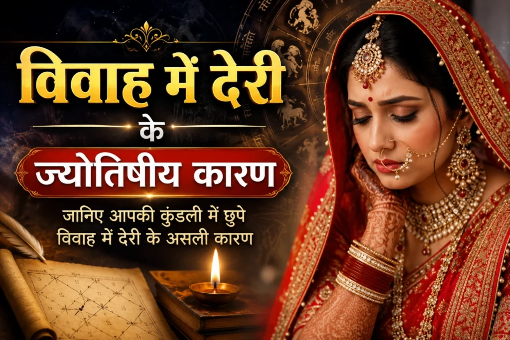 Vivah Mein Deri Ke Jyotishiya Karan